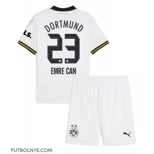 Camiseta Borussia Dortmund Emre Can #23 Tercera Equipación para niños 2024-25 manga corta (+ pantalones cortos)